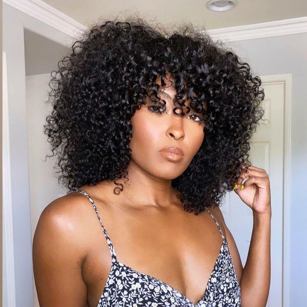 New Fashion Most Natural Curly Wig