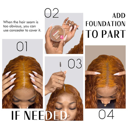 Wide Wig Grip Headband, Wig Grip Band for Securing, Nude, 1 Piece