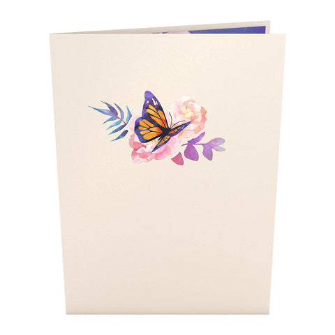 MONARCH BUTTERFLY POP-UP CARD