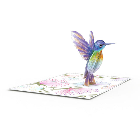 MOTHER'S DAY HUMMINGBIRD POP-UP CARD