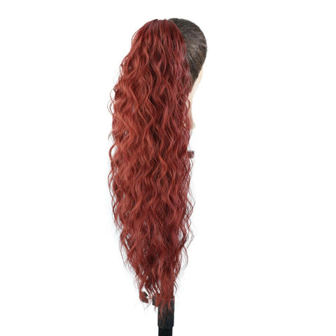 Women's ponytail long curly hair bundle