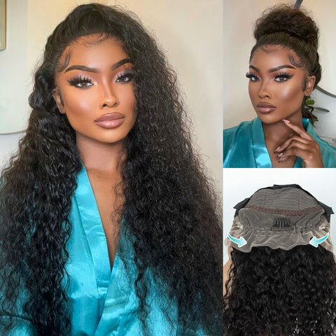 Flash Sale Invisi-Strap™ Snug Fit 360 HD Transparent Lace Wig Bleached Knots