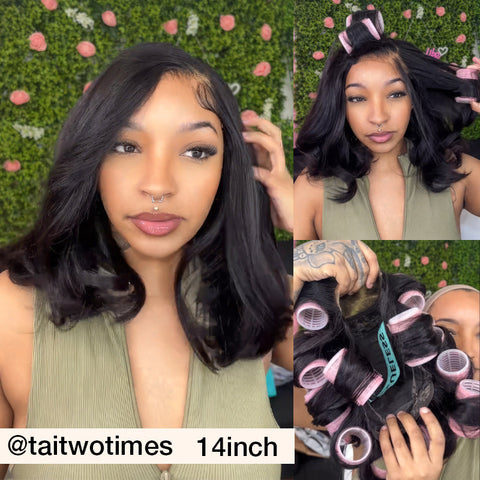 Flash Sale Yaki Straight 6x4.5/4x4/13x6 HD Transparent Pre-Cut Lace Frontal Human Hair Wig Affordable Natural Look Wigs