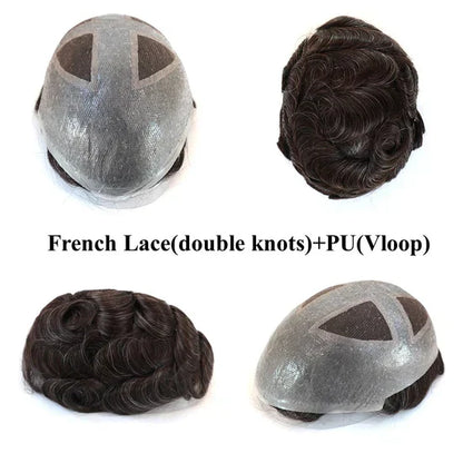 Q4 Breathable Hybrid Hair System – French Lace with 0.08mm Skin Perimeter