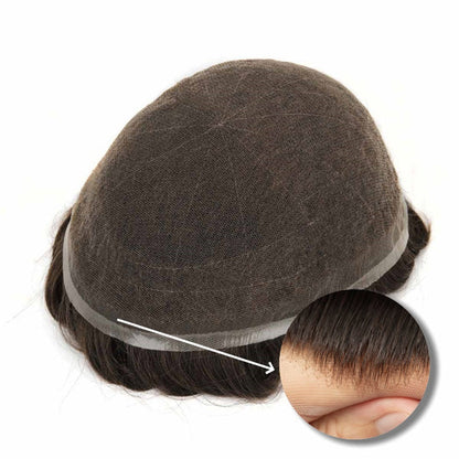 Full Germany LaceA durable, stable, and natural-looking lace base with a 120%–130% high-density hair option for a fuller hairstyle