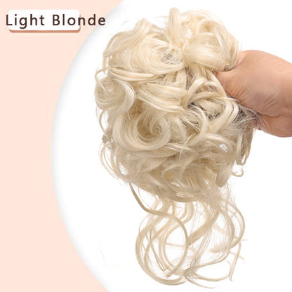 Messy Bun Rubber Band Scrunchie