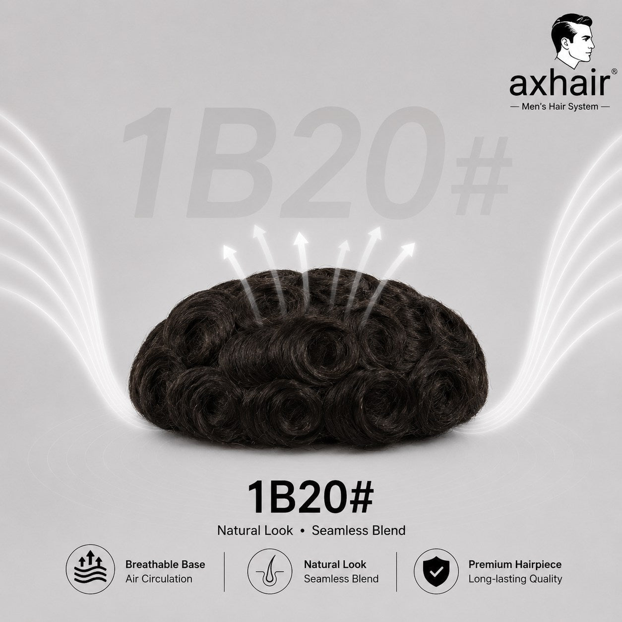 0.04–0.06mm V-Loop Ultra Thin Skin Hair System – Knotless Natural Hairline & Invisible Finish