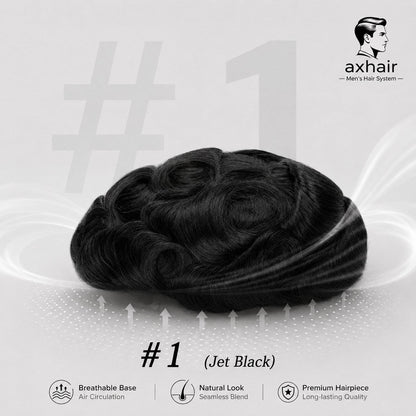 0.04–0.06mm V-Loop Ultra Thin Skin Hair System – Knotless Natural Hairline & Invisible Finish