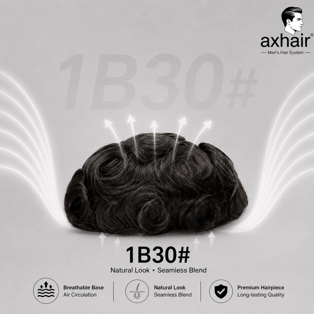Q4 Breathable Hybrid Hair System – French Lace with 0.08mm Skin Perimeter