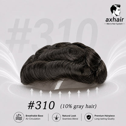 0.04–0.06mm V-Loop Ultra Thin Skin Hair System – Knotless Natural Hairline & Invisible Finish