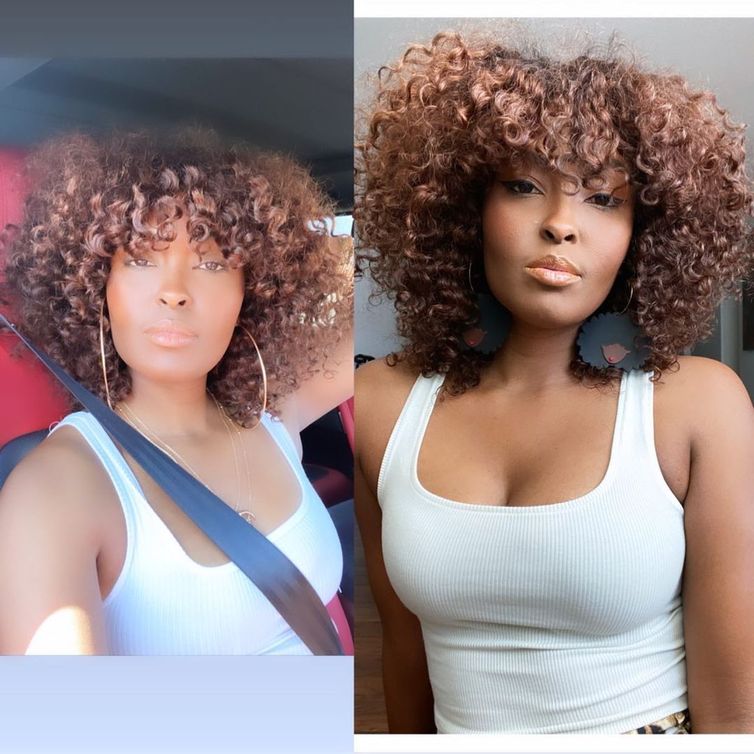 New Fashion Most Natural Curly Wig