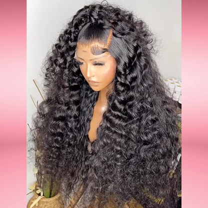Glueless Loose Wave Wigs Virgin Human Hair 4*4/13*4 Transparent HD Lace Front Wig Pre Plucked Hairline