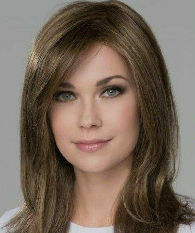 Summer Breathable Natural Straight Hair Topper For Women With Thinning Hair