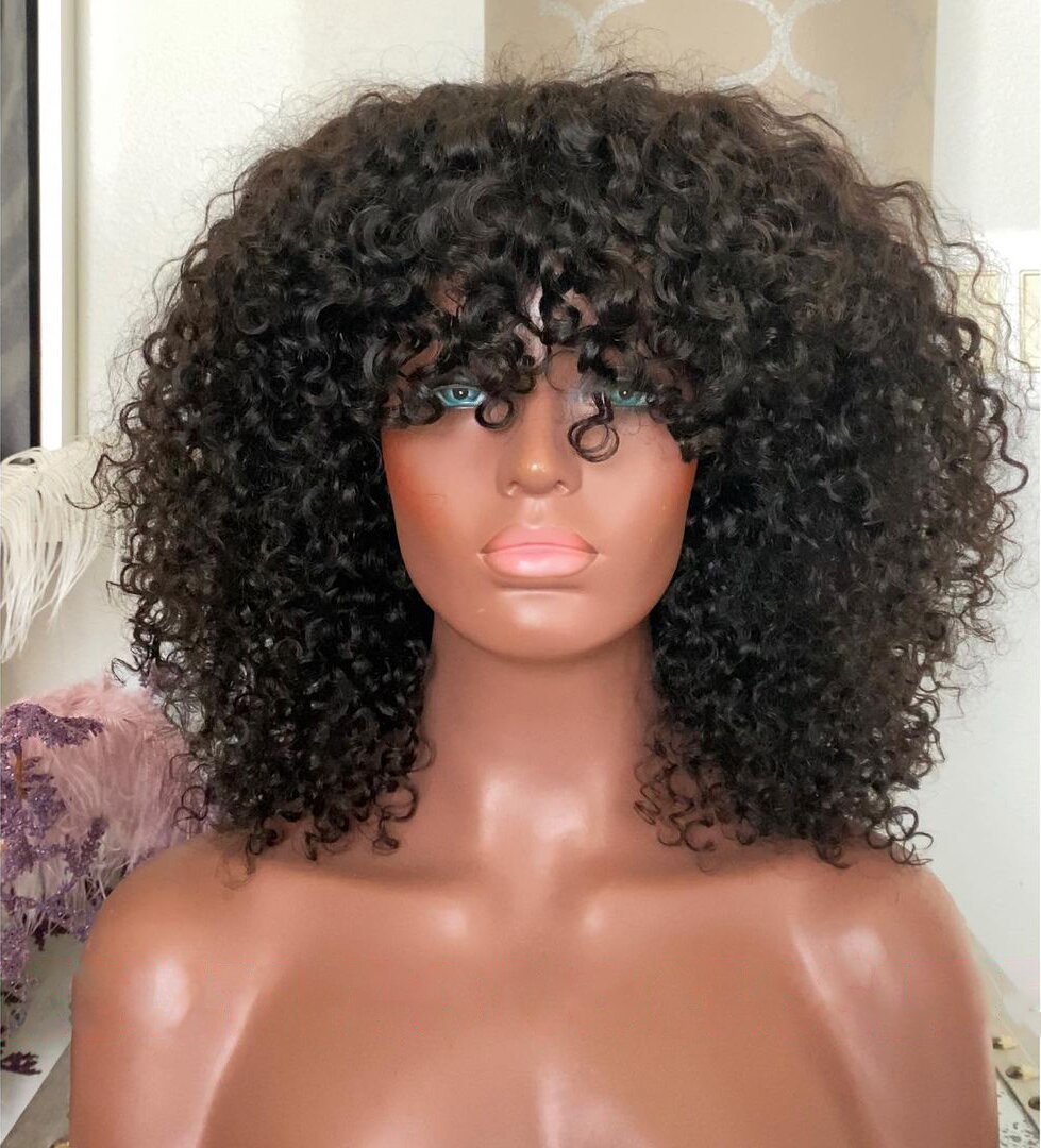New Fashion Most Natural Curly Wig