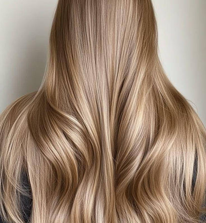 Natural Human Hair Topper - Silk Top Base Hair Topper - Straight Hair Natural and Seemless