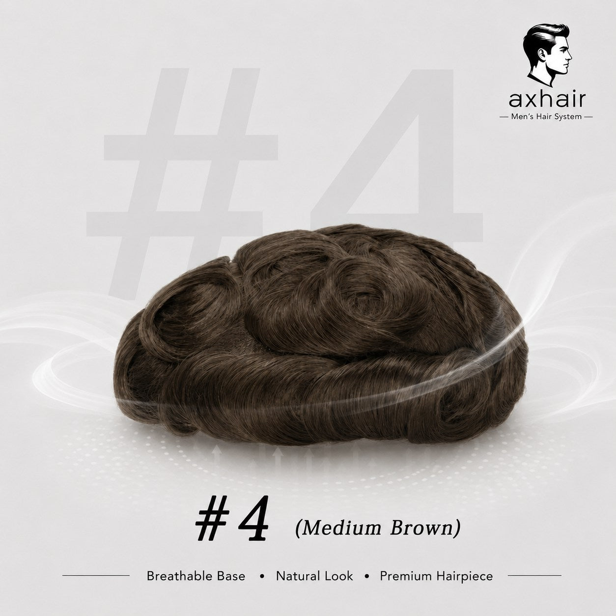 Hollywood Base Hair System for Men  Full Lace in Center with 1'' Thin Skin Around and 1/2'' Lace in the Front