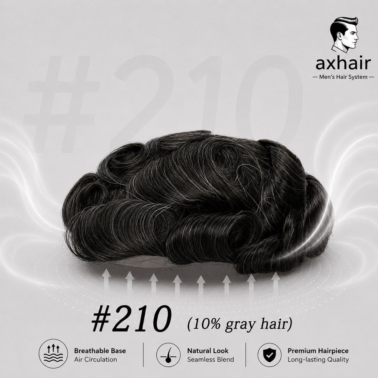 Full Germany LaceA durable, stable, and natural-looking lace base with a 120%–130% high-density hair option for a fuller hairstyle