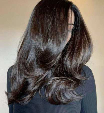 Natural Human Hair Topper - Silk Top Base Hair Topper - Straight Hair Natural and Seemless