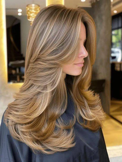 Natural Human Hair Topper - Silk Top Base Hair Topper - Straight Hair Natural and Seemless