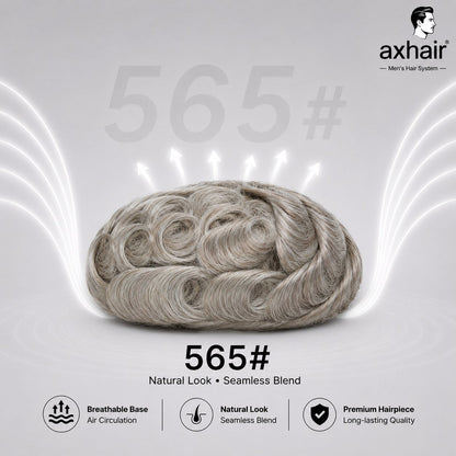 Full Swiss Lace: Hair System for Bald Men  Full Swiss Lace Base | Best for Active Lifestyle