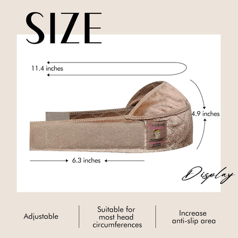 Wide Wig Grip Headband, Wig Grip Band for Securing, Nude, 1 Piece