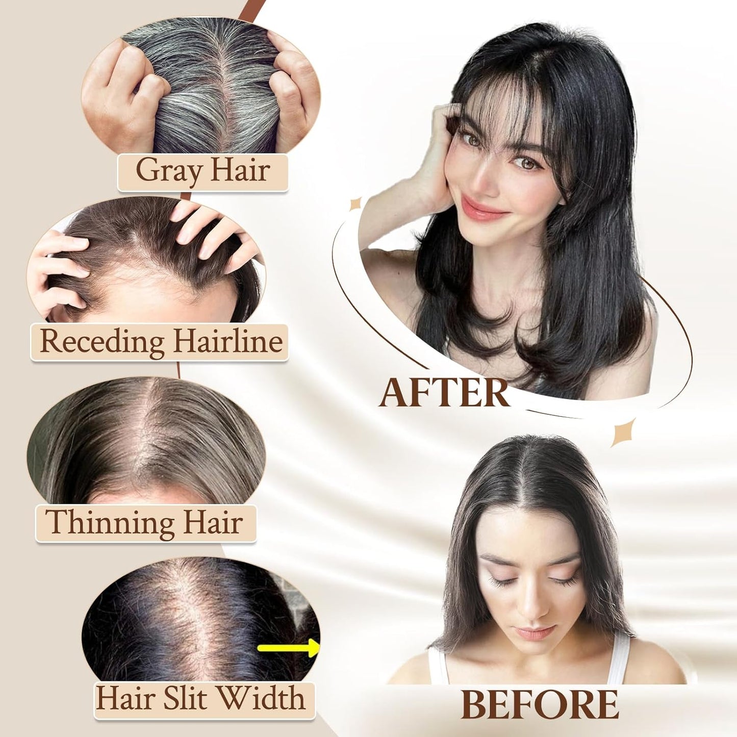 DivineTress Artisanal Fusion Hair Topper