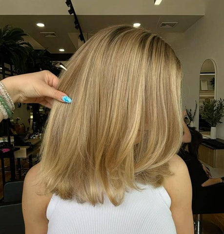 Summer Breathable Natural Straight Hair Topper For Women With Thinning Hair