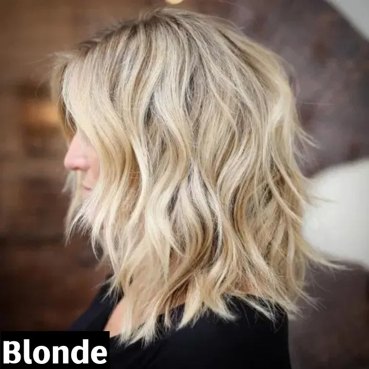 Christmas Duty-Free Gem: Premium Women’s Human Hair Toppers – Instant Fuller Hair, Universal Head Compatibility