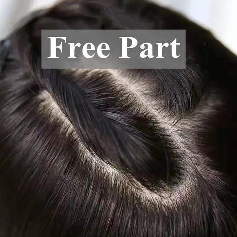 Summer Breathable Natural Straight Hair Topper For Women With Thinning Hair