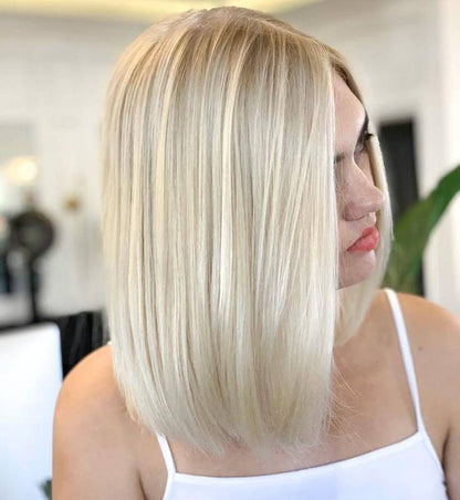 Summer Breathable Natural Straight Hair Topper For Women With Thinning Hair