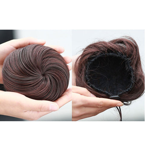 Donut Drawstring Hair Bun