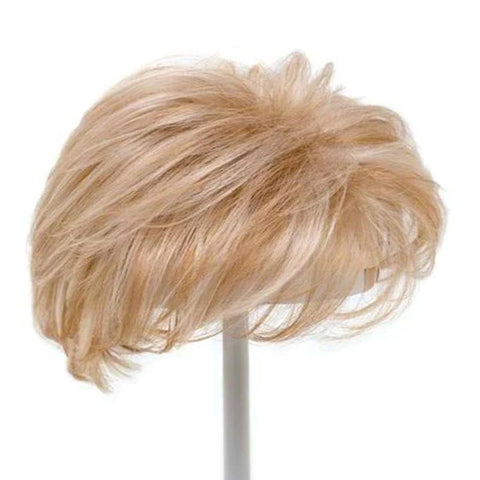 4"-6" Short hair topper to add volume, cover regrowth or thin hair patches