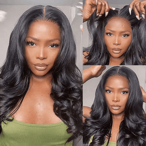 Flash Sale Wear Go Body Wave Lace Wig Glueless Pre-Cut Lace Wig Human Hair Wig