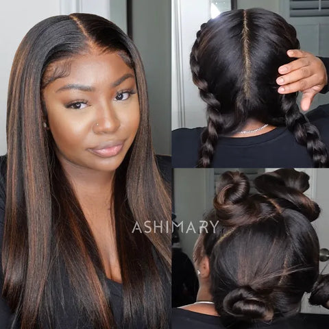 Flash Sale Full Lace Wig Brazilian Human Hair Full Scalp Lace Wigs 180% Density