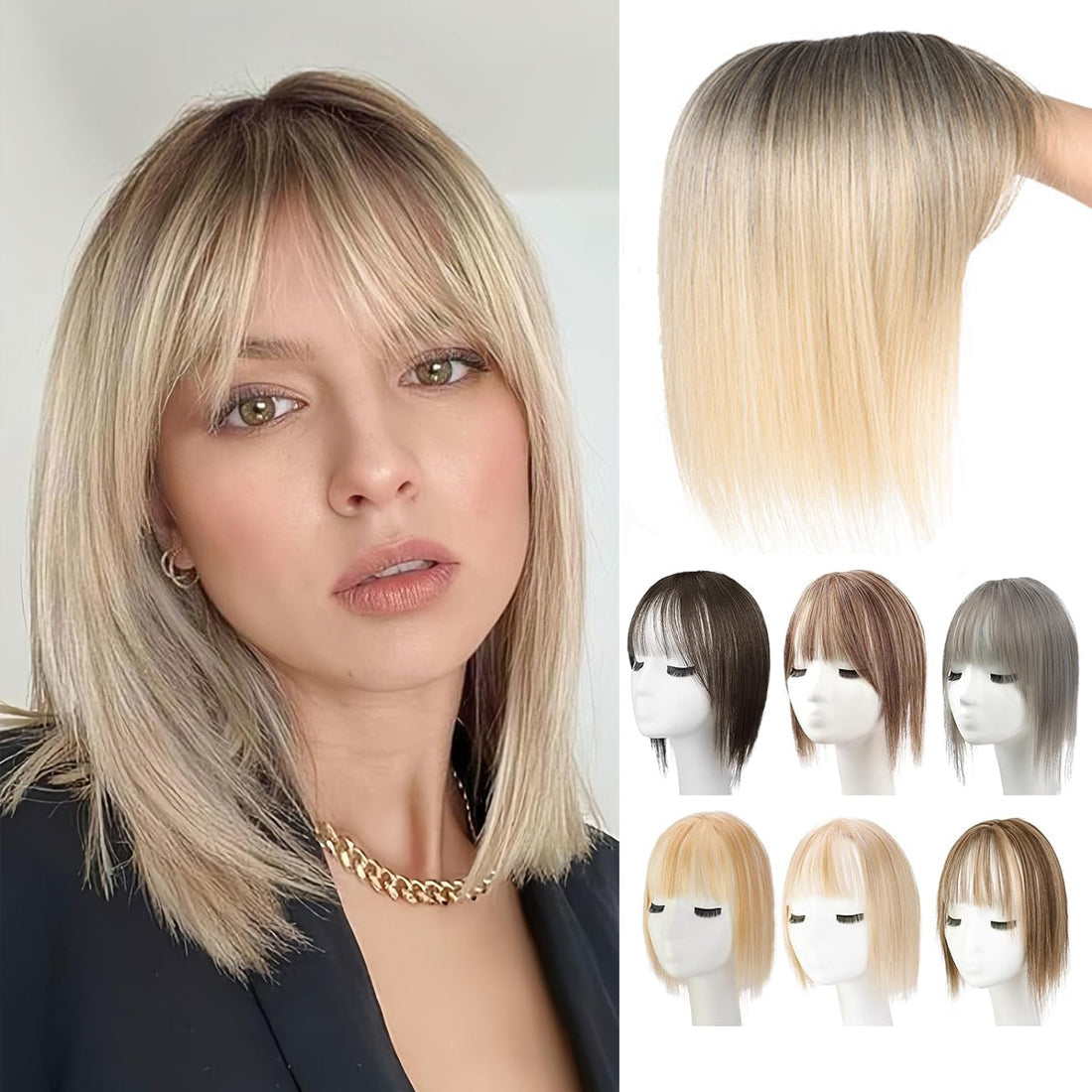 DivineTress Artisanal Fusion Hair Topper