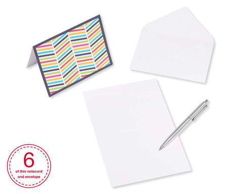 American Greetings Blank Cards Assortment with Envelopes, Bright Patterns (30-Count)