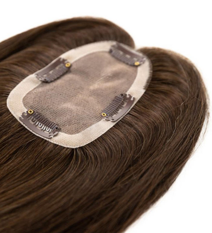 【Sale】Straight Hair Toppers Clip In Hairpieces for Women